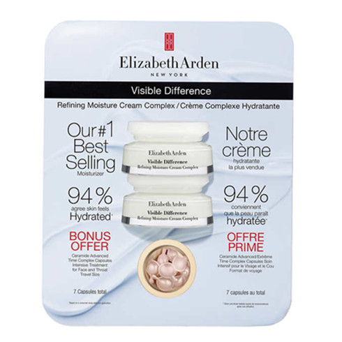 Elizabeth Arden Visible Difference Refining Moisture Cream 2 x 75 ml