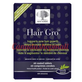 New Nordic Hair Gro Supplement Capsules 60 count