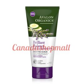 Avalon Organics Brilliant Balance with Lavender & Prebiotics Enzyme Scrub 113g
