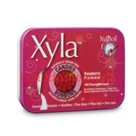 Xyla Raspberry Dance Candies 6 x 100 pc 