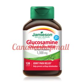 Jamieson Glucosamine Chondroitin MSM 1300mg 120 cap .