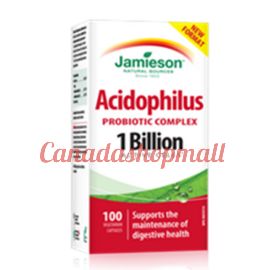 Jamieson Acidophilus Probiotic Complex 100 Caplets .