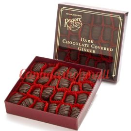 Rogers DARK CHOCOLATE COVERED GINGER 20-23 PIECES 225 g