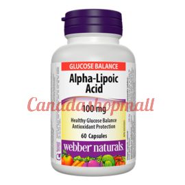 Webber Naturals Alpha Lipoic Acid  60 capsules