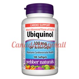 Webber Naturals Ubiquinol 100 mg 100 softgels