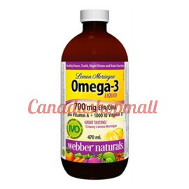 Webber Naturals Liquid Omega-3 -- 470 mL