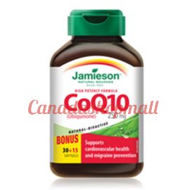 Jamieson High Potency Formula CoQ10 250 mg 45 softgels