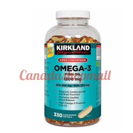 Kirkland Signature Super Concentrate Omega-3 Fish Oil 1200 mg 330 softgels