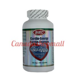 BEC Cardio-Energy CoQ10 Omega-3 530 mg 180 capsules