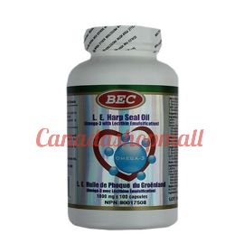 BEC L.E. Seal oil Omega-3 1000 mg 100 capsules