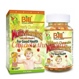 Bill Children’s Chewable Multivitamins with Extra Vitamin C (Natural Orange Flavour) 90 tablets 