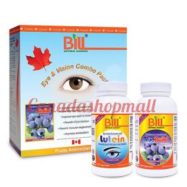 Bill Eye & Vision Combo Pack -- BlueBuild 100 capsules + Lutein 100 capsules