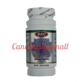 BEC Grape seed OPC 300 mg  60  capsules  