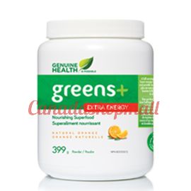 GenuineHealth Greens+ Extra Energy 399g