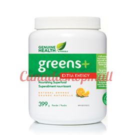 Genuinehealth Greens + Extra Energy 399 g