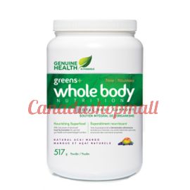 GenuineHealth Greens+ Whole Body Nutrition Natural Acai Mango 517g