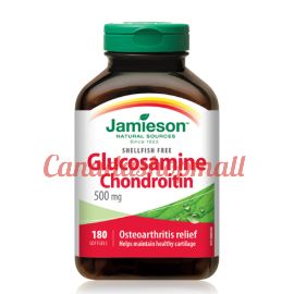 Jamieson Shellfish Free Glucosamine Chondroitin 500 mg 180 softgels