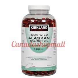 Kirkland Signature 100% wild Alaskan Salmon Oil 1200 mg 320 softgels