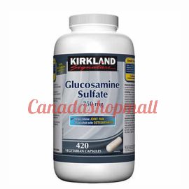 Kirkland Signature Glucosamine Sulfate 750 mg 420 vegetarian capsules