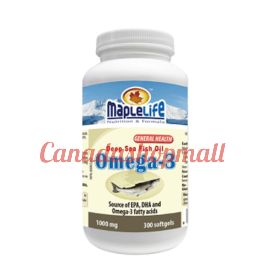 Maplelife Deep Sea Fish Oil Omega-3 1000 mg 300 softgels