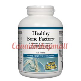 NaturalFactors Healthy Bone Factors 120 talets