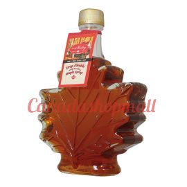 North Hatley Maple Syrup 250ml Maple Leaf Shapped Bottle