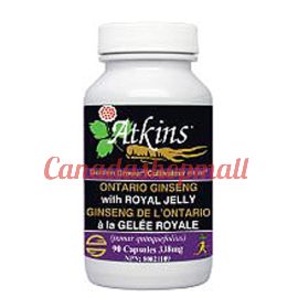 Atkins Ontario Ginseng with Royal Jelly 90 capsules