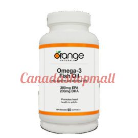Orangenaturals Omega-3 Fish Oil 1000 mg 90 softgels