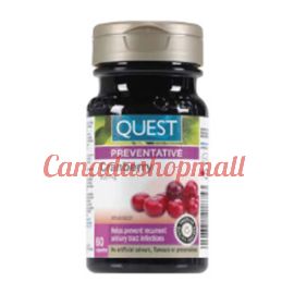 Quest Cranberry Extract 500mg 60capsules.