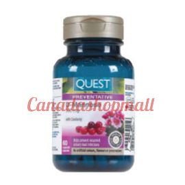 Quest D-Mannose with Cranberry 60vegetarian capsules.