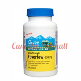 Swissnatural Feverfew Extra Strength 400 mg 90 capsules