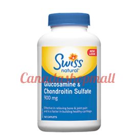 Swiss Naturals Glucosamine & Chondroiton Sulfate 900 mg 160  cap.