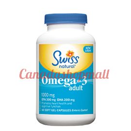 Swissnatural Omega-3 Adult 1000mg 60softgels