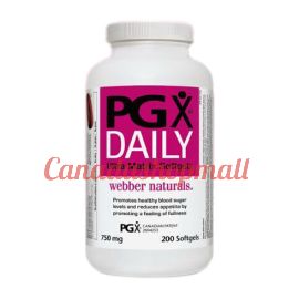 Webber Naturals PGX daily 750 mg 200 softgels