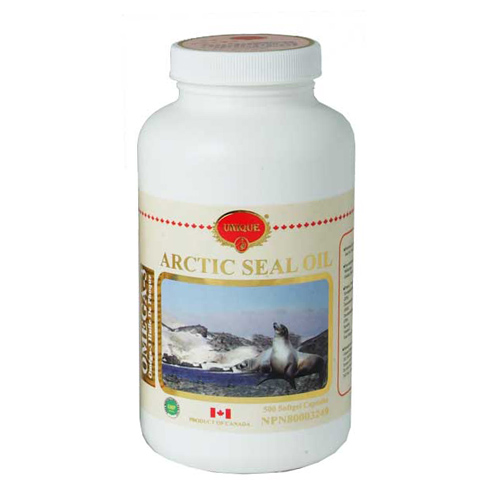 Unique Arctic Seal Oil 500 mg 500 softgels